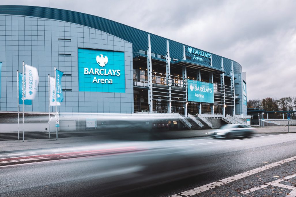 Die Barclays Arena in Hamburg