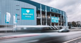 Die Barclays Arena in Hamburg