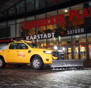 Winterdienst in Essen: Rudolf Weber Gebäudedienste sorgt in der Innenstadt für sichere Straßen und Wege.