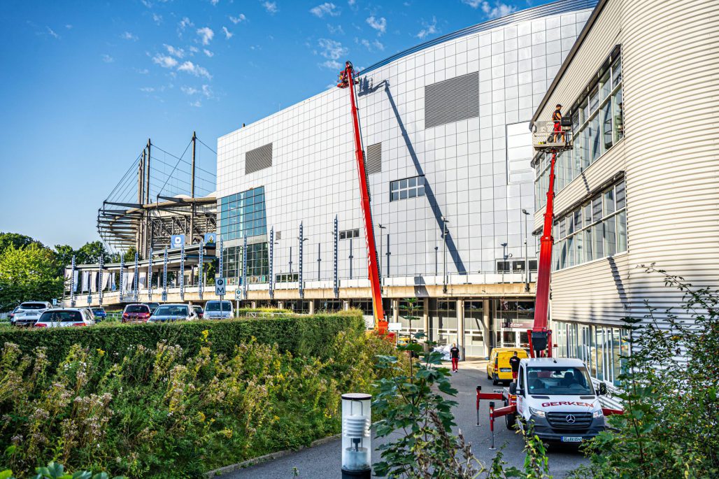 Die Barclays Arena in Hamburg.