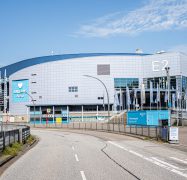 Die Barclays Arena in Hamburg.