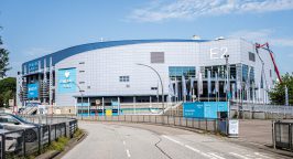 Die Barclays Arena in Hamburg.