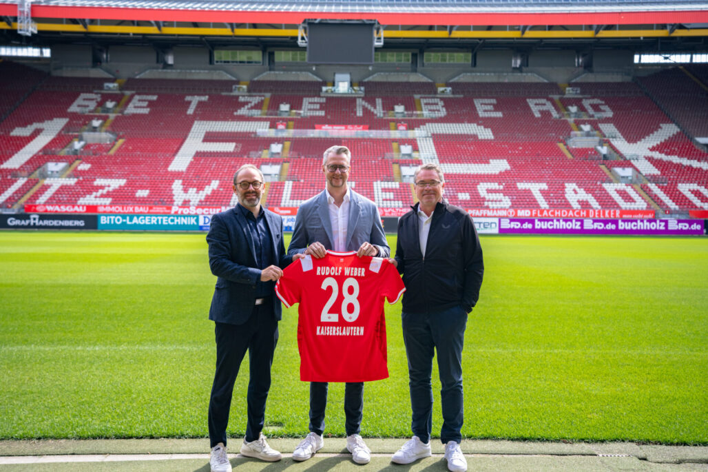 Die erfolgreiche Zusammenarbeit zwischen Rudolf Weber Gebäudedienste und dem 1. FC Kaiserslautern geht weiter.